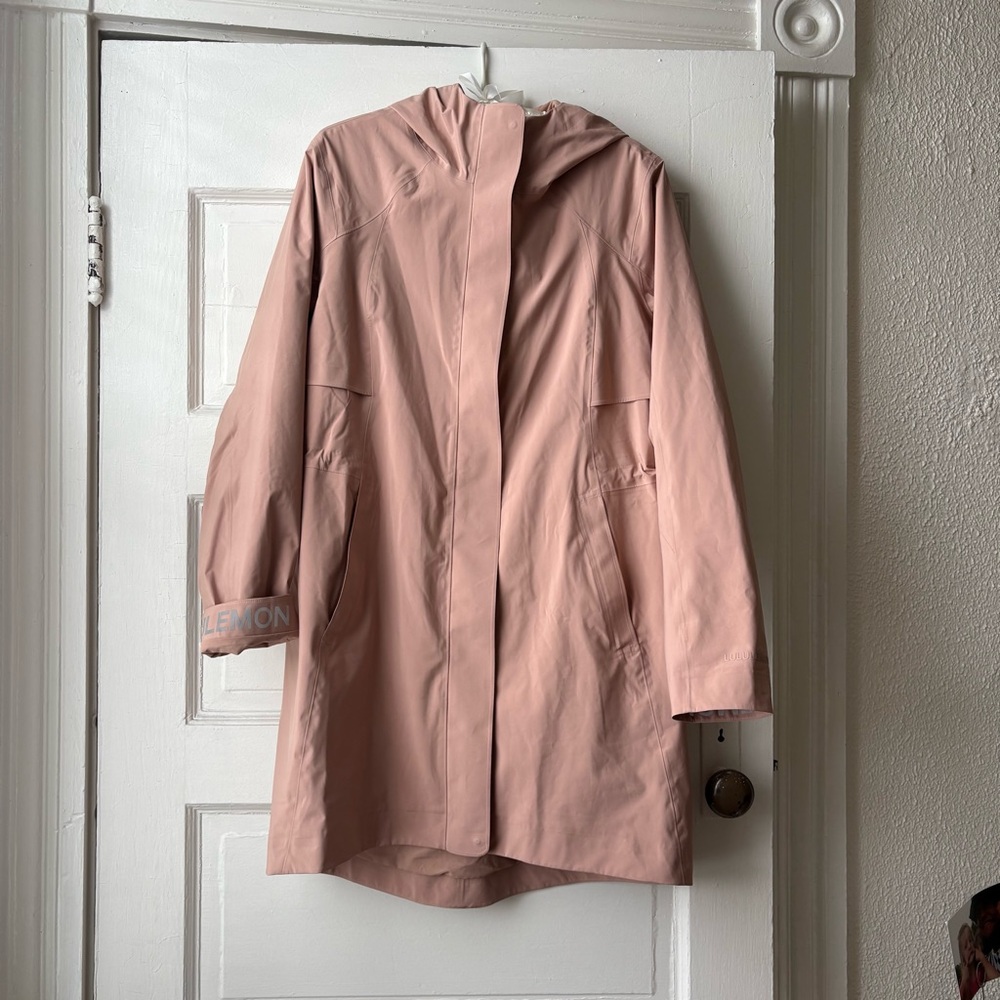 Lululemon Pink Raincoat